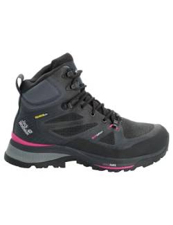 Jack Wolfskin Damen Force Trekker Texapore Mid W, Black / Pink, 42.5 EU von Jack Wolfskin