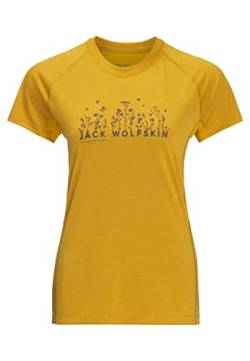 Jack Wolfskin Damen Morobbia T-Shirt, Golden Spice, S von Jack Wolfskin