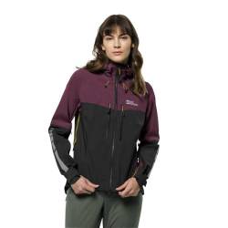 Jack Wolfskin Damen Morobbien Jacke, Graphit, XS von Jack Wolfskin