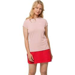 Jack Wolfskin Damen Prelight S/S W T-Shirt, Rose Smoke, M von Jack Wolfskin