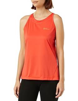 Jack Wolfskin Damen Prelight T-Shirt, Tango Orange, Large von Jack Wolfskin