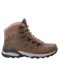 Jack Wolfskin Damen Refugio Prime Texapore MID W Wanderschuh, Fawn, 38 EU von Jack Wolfskin