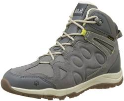 Jack Wolfskin Damen Rocksand Texapore MID W Wasserdicht Trekking-& Wanderstiefel, Grau (Tarmac Grey), 39 EU Weit von Jack Wolfskin