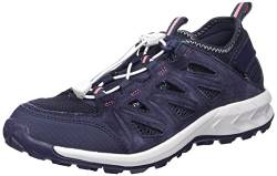 Jack Wolfskin Damen Woodland 2 Hybrid Low W Sneaker, Dark Blue/Pink, 39.5 EU von Jack Wolfskin