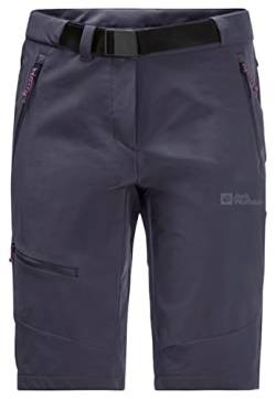 Jack Wolfskin Damen Ziegspitz Shorts, Graphite, 40 von Jack Wolfskin