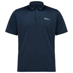 Jack Wolfskin - Delgami Polo - Polo-Shirt Gr S blau von Jack Wolfskin