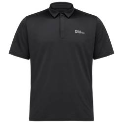 Jack Wolfskin - Delgami Polo - Polo-Shirt Gr S schwarz von Jack Wolfskin