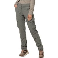 Jack Wolfskin Diskovera Pants Women Softshellhose Damen 42 gecko green gecko green von Jack Wolfskin