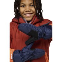 Jack Wolfskin Easy Entry Mitten Kids Winddichte Fäustlinge Kinder 104 blau night blue von Jack Wolfskin