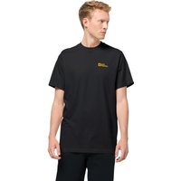 Jack Wolfskin Essential T-Shirt Men Herren T-shirt aus Bio-Baumwolle L schwarz black von Jack Wolfskin