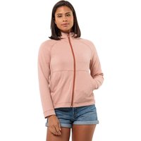 Jack Wolfskin Fernweh Hooded Jacket Women Fleecejacke Damen XXL braun rose dawn von Jack Wolfskin