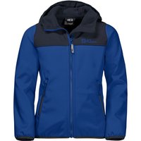 Jack Wolfskin Fourwinds Jacket Kids Softshelljacke Kinder 116 blau nordic sky von Jack Wolfskin