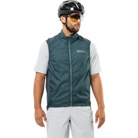 Jack Wolfskin Gravex Wind Vest Men Outdoor-Weste Herren S emerald emerald von Jack Wolfskin