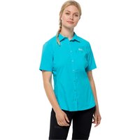 Jack Wolfskin Heidetal Shirt Women Kurzwarm Wanderbluse Damen M scuba scuba von Jack Wolfskin