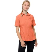 Jack Wolfskin Heidetal Shirt Women Kurzwarm Wanderbluse Damen XS guave guave von Jack Wolfskin