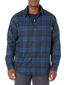 Jack Wolfskin Herren Cabin View Hemd, Night Blue Checks, M von Jack Wolfskin