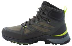 Jack Wolfskin Herren Force Striker Texapore Mid M, Lime / Dark Green, 45.5 EU von Jack Wolfskin