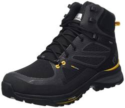 Jack Wolfskin Herren Force Trekker Texapore Mid M, Black / Burly Yellow Xt, 42 EU von Jack Wolfskin