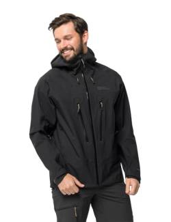 Jack Wolfskin Herren Kammweg 3L Jacke, Phantom, M von Jack Wolfskin