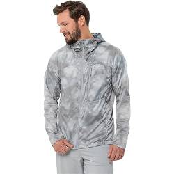 Jack Wolfskin Herren PRELIGHT Windbreaker grau XL von Jack Wolfskin