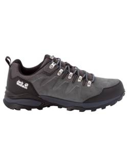 Jack Wolfskin Herren Refugio Texapore Low M Walking-Schuhe, Grey / Black, 40 EU von Jack Wolfskin