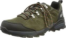 Jack Wolfskin Herren Refugio Texapore Low M Walking-Schuhe, Khaki / Phantom, 40.5 EU von Jack Wolfskin