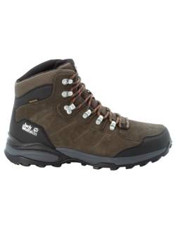 Jack Wolfskin Herren Refugio Texapore Mid M Walking Schuh, Khaki Phantom, 43 EU von Jack Wolfskin