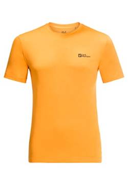 Jack Wolfskin Herren Shirt-1808762 T-Shirt, Orange Pop, L von Jack Wolfskin