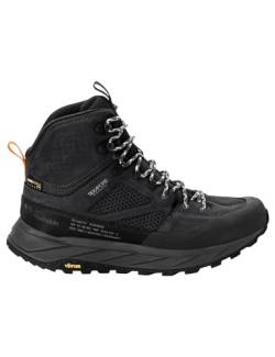 Jack Wolfskin Herren Terraquest Texapore Mid M, Black, 44 EU von Jack Wolfskin