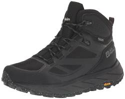 Jack Wolfskin Herren Terraventure Texapore Mid M, Black, 45 EU von Jack Wolfskin