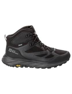 Jack Wolfskin Herren Terraventure Texapore Mid M, Black, 47 EU von Jack Wolfskin