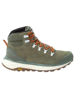 Jack Wolfskin Herren Terraventure Urban Mid M, Khaki / Orange, 45 EU von Jack Wolfskin