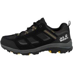 Jack Wolfskin Herren Vojo 3 Texapore Low M, Black Burly Yellow Xt, 42.5 EU von Jack Wolfskin