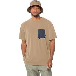 Jack Wolfskin Herren Wanderthirst T-Shirt, Sand Storm, XL von Jack Wolfskin