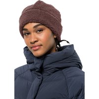 Jack Wolfskin High Curl Beanie Women Wintermütze Damen S boysenberry boysenberry von Jack Wolfskin