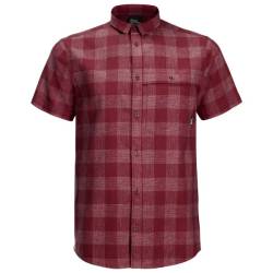 Jack Wolfskin - Highlands Shirt - Hemd Gr XL rot von Jack Wolfskin