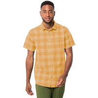 Jack Wolfskin Highlands Shirt Men Kurzarm Wanderhemd Herren M honey yellow 41 honey yellow 41 von Jack Wolfskin