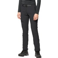 Jack Wolfskin Holdsteig Pants Women Softshell-Wanderhose Damen 34 schwarz black von Jack Wolfskin