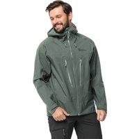 Jack Wolfskin Kammweg 3L Jacket Men Regenjacke Herren L hedge green hedge green von Jack Wolfskin