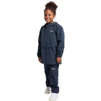 Jack Wolfskin Malima Jacket Girls Regenjacke Kinder 104 blau night blue von Jack Wolfskin