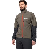 Jack Wolfskin Morobbia 2.5L Jacket Men Fahrrad-Regenjacke Herren L cold coffee cold coffee von Jack Wolfskin