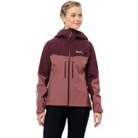 Jack Wolfskin Morobbia 3L Jacket Women Hardshell Fahrrad-Regenjacke Damen M apple butter apple butter von Jack Wolfskin