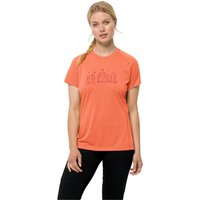 Jack Wolfskin Morobbia Vent Support System T-Shirt Women Funktionsshirt Damen L guave guave von Jack Wolfskin