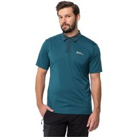 Jack Wolfskin Packs & GO Polo Men Poloshirt Herren XXL blue daze blue daze von Jack Wolfskin