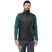 Jack Wolfskin Pilvi Down Vest Men Daunenweste Herren S schwarz black von Jack Wolfskin