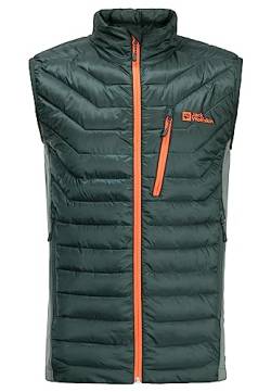 Jack Wolfskin ROUTEBURN PRO INS VEST M black olive M von Jack Wolfskin