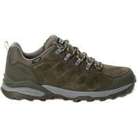 Jack Wolfskin Refugio Texapore Low Men Wasserdichte Wanderschuhe Herren 41 cold coffee cold coffee von Jack Wolfskin