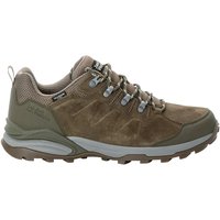 Jack Wolfskin Refugio Texapore Low Men Wasserdichte Wanderschuhe Herren 47.5 cold coffee cold coffee von Jack Wolfskin