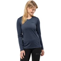 Jack Wolfskin SKY Thermal L/S Women Langarm Funktionsshirt Damen L blau night blue von Jack Wolfskin