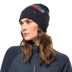 Jack Wolfskin Unisex Altkoenig Beanie-Mütze, Nachtblau, One Size von Jack Wolfskin